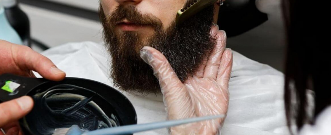 Комплекс комуфляж (окрашивание) бороды+волос